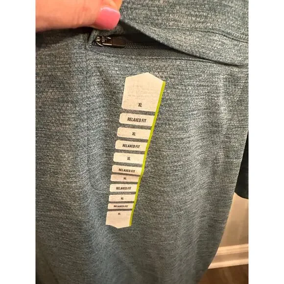 Duluth Trading Men’s Shirt NWT Armachilo Cooling Relaxed Fit Polo Blue XL - Picture 2 of 13